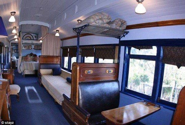 Comment transformer un train en appartement de luxe ?